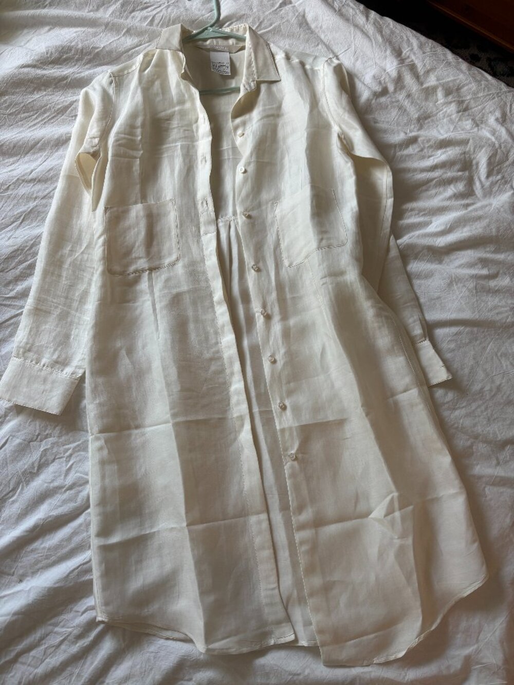 Max Mara Off-White Shirt Dress
